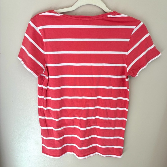 Ralph Lauren  Striped V-Neck Tee - Picture 2 of 3